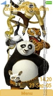Capture d'écran Kung Fu panda 07 thème