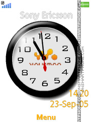 Walkman Clock 01 Theme-Screenshot