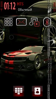 Camaro 10 tema screenshot