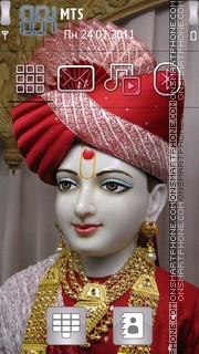 Capture d'écran Swaminarayan thème