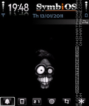 Black Scull tema screenshot