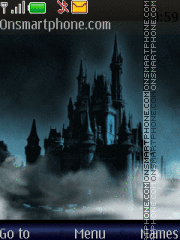 Castle with ghosts tema screenshot