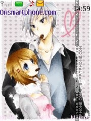 Anime couples theme screenshot
