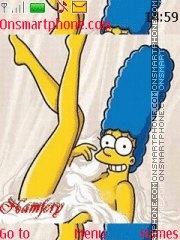 Marge sexi theme screenshot