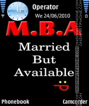 M B A Theme-Screenshot