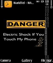 Electric Shock tema screenshot