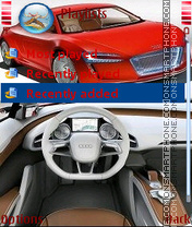 Audi E-tron Concept 2011 theme screenshot