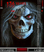 Capture d'écran Skull 2011 thème