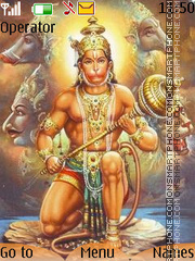 Скриншот темы Mahavir Hanuman