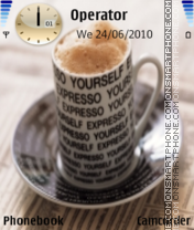 Coffee with sugar Theme-Screenshot