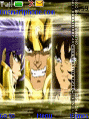 Capture d'écran Saint Seiya Caballeros Dorados thème