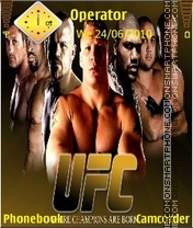 Скриншот темы UFC 2011