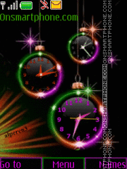 Скриншот темы Color Clock