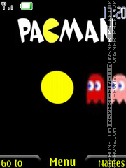 Pacman 01 theme screenshot
