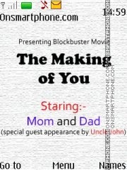 Making of You es el tema de pantalla