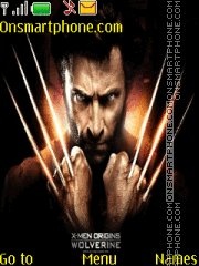 Capture d'écran Wolverine thème
