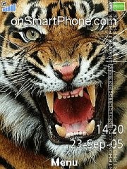 Capture d'écran Tiger 36 thème