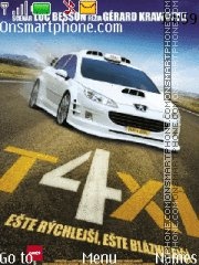 Taxi 4 (2007) theme screenshot