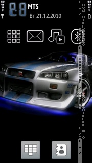 Nissan 04 theme screenshot
