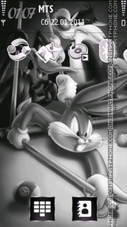 Looney Tunes 08 theme screenshot