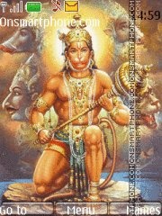 Hanuman Avtar tema screenshot