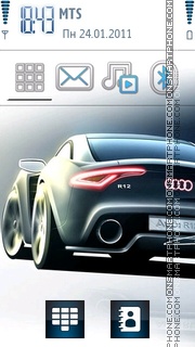 Audi R12 01 theme screenshot