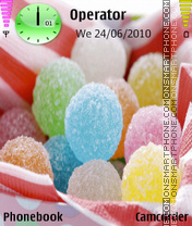 Capture d'écran Fruit jelly thème