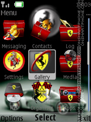 Скриншот темы Ferrari Icons 01
