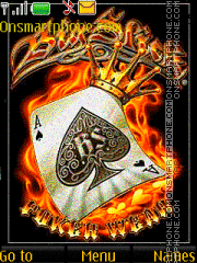 Poker game theme screenshot