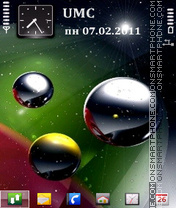 Space Ball tema screenshot