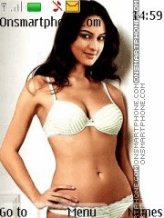 Sonakshi In Bikini tema screenshot