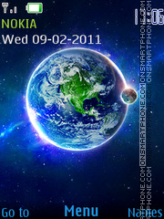 Save Earth 02 theme screenshot