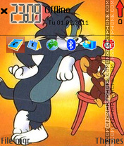 Tom Jerry V4 es el tema de pantalla