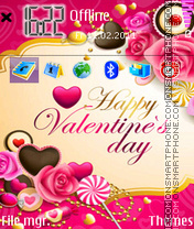 Valentines Day 15 theme screenshot