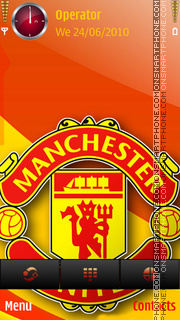 Скриншот темы Manchester united by di_stef