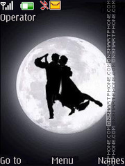 Moon Dancing tema screenshot
