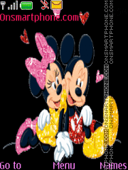 Mickey's Valentine theme screenshot