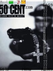 50 Cent 05 theme screenshot