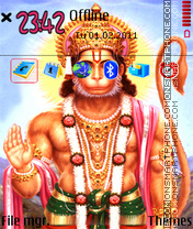 Capture d'écran Mhaveer Hanuman thème