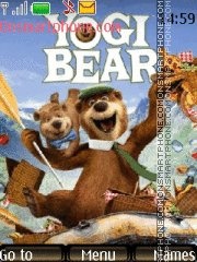 Yogi Bear theme screenshot