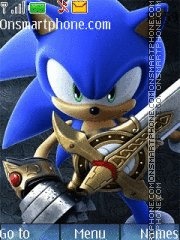 Capture d'écran Sonic X With Tone thème