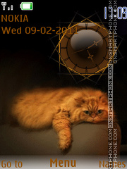 Скриншот темы Red Cat