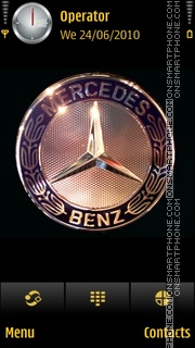 Capture d'écran Benz thème