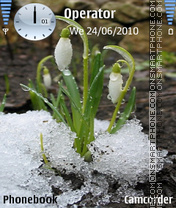 Spring tema screenshot