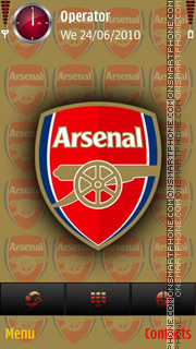 Arsenal by di_stef tema screenshot