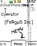 FeRGuS Inc. es el tema de pantalla