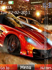 Nfs With Tone 14 tema screenshot