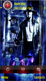 Capture d'écran Undertaker thème