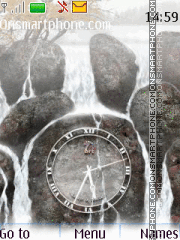 Time and clock Theme-Screenshot