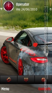Скриншот темы 911 Porsche